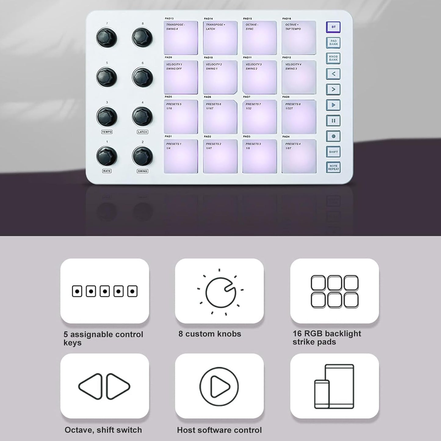 💥midi beat controller DJ, music lover