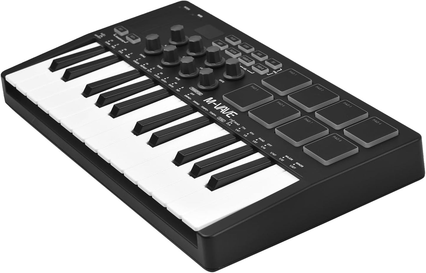🔥25-key MIDI control keyboard mini portable USB keyboard MIDI controller, DJ